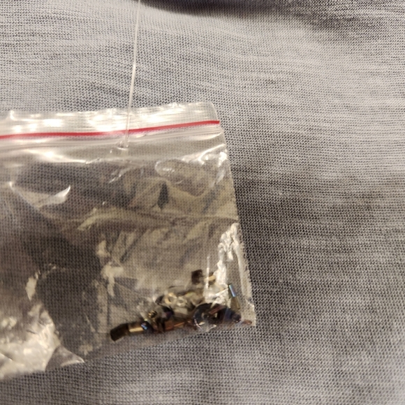 NWOT Logo Lavish Lori Goldstein Blue Ombre Beaded Sleeveless Tunic Tank top XL - Picture 9 of 10